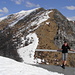 Cimetta (Gipfel 1671 m) - hinten die höhere Cima de la Trosa (1869 m)