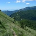 Abstieg am Westhang des Monte Saccarello