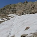 Aufstieg zur Fuorcla Suvretta; zahlreiche Schneefelder sind zu überqueren