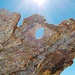 Der perfekte Fels gibt selbst hauchdünnen Felsstrukturen Festigkeit.