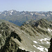 Gipfelpanorama Nordost - Ost.
Im Mittelgrund der Kaunergrat ... in der Ferne die Stubaier Alpen.