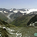 Die Ötztaler Alpen bilden auch von hier interessante Perspektiven...