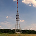  Der 110 Meter hoher Stahlgitter-Sendemast, Spitzname Mini-Eiffelturm