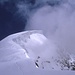 Weissmies Gipfelgrat, vom Rottalhorn gesehen