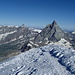 Ein Blick zum Matterhorn