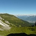 Blick aus dem Lizumer Kar ins Inntal, Zirl, hinten Wettersteingebirge, rechts Karwendel