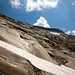 Gletscherschliff über dem Gliederferner - da gehts nicht rauf :(