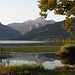 Le Grigne si riflettono nel lago di Annone