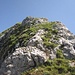 Kletterstelle zum höchsten Punkt des Roc de Rianda
