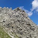 Gipfelaufbau des Westlichen Kanzelkopfs mit Gipfelkreuz