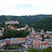 Blick nach unten von der Petershöhe