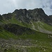 Die Nordwand des Gargellner Kopf mit dem Klettersteig