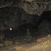 Grotte auf Fées mit UFO - erstaunlich geräumig