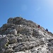Gleich ist der höchste Punkt der Großen Cirspitze erreicht.
