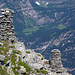 A tergo degli omoni anticima si vede Alpje in territorio svizzero.