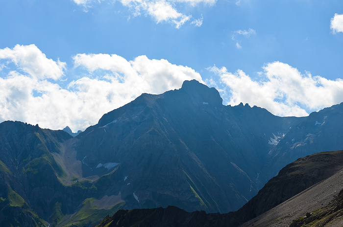 Blick zur Parseierspitze. Fotos