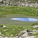 kleine fast zugewachsene Seen im Aufstieg