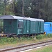 Česká Kamenice, Güterzugbegleitwagen und ex ČSD-Kleinlok (Reihe T211.1)