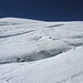 spaltenreicher Gletscher im Abstieg zur Fuorcla da la Sella