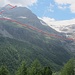 kurz vor der Alp Grüm - Piz Varuna und der untere Teil des Abstiegs