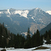 Von links Alpspitz, Hehlawangspitz und Kuhgrat