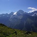 Der Oberalpstock - ein schöner Berg! - werden wir ihn in zwei Tagen besteigen können? Die Wetterprognose sieht nicht sehr gut aus. 