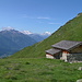 Ausblick auf das Rhônetal und die Walliser Viertausender