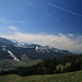 Blick über das Konstanzer Tal, hinten ist der Alpstein zu erkennen