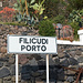Filicudi Porto. Garten des Hotels Phenicusa (nur in der Badesaison geöffnet)