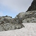 <b>Alla base del ghiacciaio imbocco il sentiero C14.</b>
