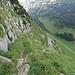 Sehr schön angelegter Wanderweg Zwischen Schafboden und der Alp Tesel.