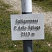 <b>Passo dello Spluga (2113 m) sulla storica mulattiera.</b>