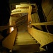 sehr steile und enge Treppen beim Turmaufstieg
