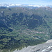Ausblick von der Hütte nach Grindelwald