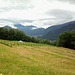 Ausblick von der Alpe Braghi über das Valle Vigezzo gegen den Gridone.