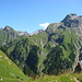 auf dem Weg zur Memmingerhütte, unter das Parseiertal
