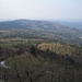 Blick nach W von der Lausche auf den bewaldeten Rücken des Lausitzer Hauptkamms