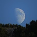 Der Mond erscheint über dem Hochblassengrat<br /><br />La luna appare sopra la cresta dell`Hochblasse
