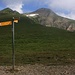 Auf dem Pass Bannalper Schonegg (2250m) mit Sicht zum Chaiserstuel (2400,3m).