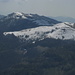 il monte Moncucco è il penultimo cucuzzolo con poca neve