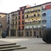 Pamplona, Platz vor der Kathedrale.