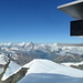 Gipfelaussicht vom [peak5214 Strahlhorn] (4190m) Richtung [ort7854 Zermatt].