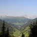 toller Blick hinaus ins Wipptal und hinüber zu den Stubaier Alpen