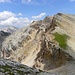 Antoniusspitze(2665m)- rechts in Vordergrund und Monte Sella di Sennes (2787m)-links in Hintergrund.