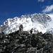 Chukung Ri (5555m) und dahinter die mächtige Nupse-Lhotse-Mauer
