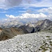 Antoniusspitze,2655m-links und Pareispitze,2794m-rechts mit Hohe Gaisl(3146m),Cristallo(3210m) und Sorapiss(3205m) dahinter.