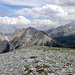 Pareispitze,2794m zwisschen Hohe Gaisl-links und Sorapiss und Antelao-rechts im Hintergrund,Tofana di Dentro-ganz rechts.