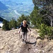 Aufstieg vom Bargellasattel Richtung Alpspitz