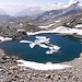 Der kleine Gletschersee am Lattenhorn
