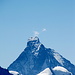 Rauchzeichen am Matterhorn
